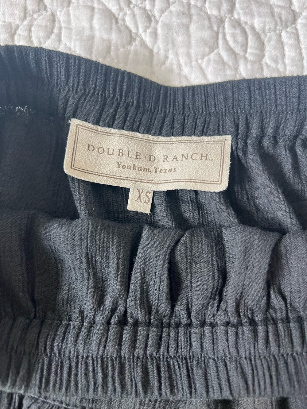 RARE Double D Ranch Pom Pom Embroidered Cotton Skirt - Picture 8 of 13
